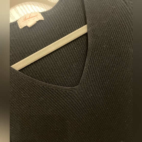 Black Long Sleeve Knitwear Top - Picture 3 of 5